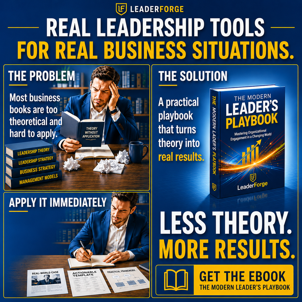 The Modern Leaders' Playbook